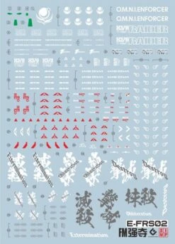 F62 FM Raider Gundam Decal Sheet -Model Circuit Shop 06 10 F62FMRaiderGundam 1