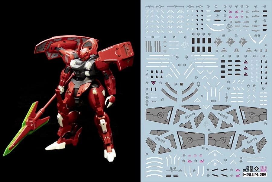 C84 TWFM HG Darilbalde Decal Sheet 3 C84 TWFM HG Darilbalde Decal Sheet