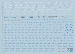 D21 PG Unicorn Gundam (Blue) Perfectibility & Divine Expansion Set Decal Sheet -Model Circuit Shop 06 60 D21UnicornGundamPerfectibilityBLUE 1 Copy