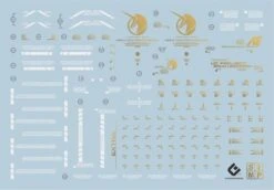 D25 PG Unicorn China Red Ver. Decal Sheet -Model Circuit Shop 06 60 D25UnicornChineseRed 2