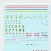 Bandai Gundam Decal No.37 HGUC Earth Federation MS No.2 Multiuse Decal Sheets -Model Circuit Shop 10060026a
