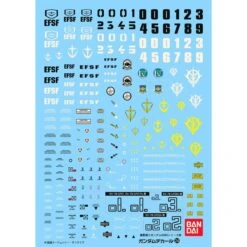 Bandai Gundam Decal No.24 Mobile Suit Gundam 0083 Stardust Memory Multiuse Decal Sheet