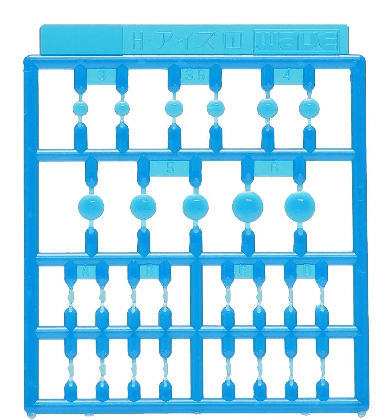 Wave H EYES 1 - Blue Mecha Eye Enhancement, Standard Size 3 Wave H EYES 1 - Blue Mecha Eye Enhancement, Standard Size