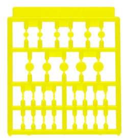 Wave H EYES 1 - Yellow Mecha Eye Enhancement, Standard Size