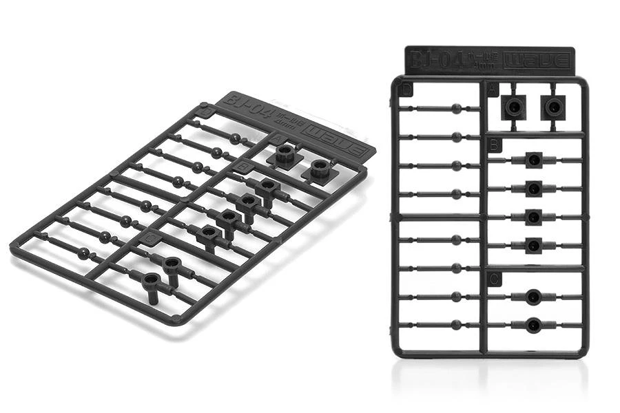Wave BALL JOINT BJ-04 - Ball Joints In Various Connector Sizes, 4mm Diameter 3 Wave BALL JOINT BJ-04 - Ball Joints In Various Connector Sizes, 4mm Diameter