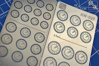 AW-020A Gundam & Weapon Model Detail Thruster Builders Parts Photo Etch Add On 3 AW-020A Gundam & Weapon Model Detail Thruster Builders Parts Photo Etch Add On