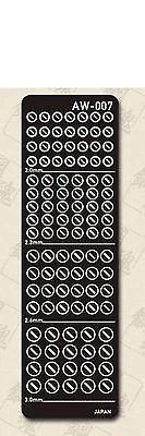 AW-007A Gundam & Weapon Model Detail Thruster Builders Parts Photo Etch