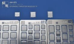 AW-073 GUNDAM & WEAPON MODEL DETAIL THRUSTER BUILDERS PARTS PHOTO ETCH ADD ON 10 AW-073 GUNDAM & WEAPON MODEL DETAIL THRUSTER BUILDERS PARTS PHOTO ETCH ADD ON -Model Circuit Shop 2533756bbf704a9eaa3605644c15aa04