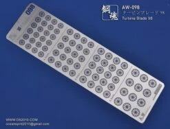 AW-098 GUNDAM & WEAPON MODEL DETAIL THRUSTER BUILDERS PARTS PHOTO ETCH ADD ON