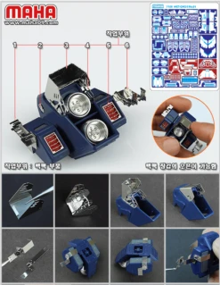 Maha - MG GM Sniper Etch Film -Model Circuit Shop 6