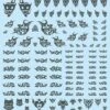 Tattoo Decal 01 "Heart" Tattoo Gray(1pc) -Model Circuit Shop 61wblXkEu1S. AC SL1000 1