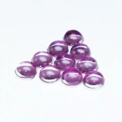 N/A Dome Type Beads (Bright Pink) / 10pcs