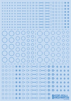 Accents Decal A Indigo Blue(1pc)