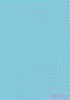 Accent Decal A Light Purple(1pc) -Model Circuit Shop ACD A LP 4