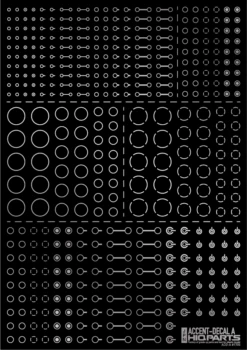 Accent Decal A Silver(1pc) 7 Accent Decal A Silver(1pc) -Model Circuit Shop ACD A SI 3