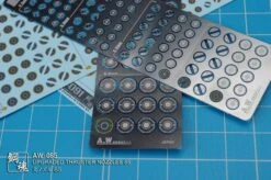 AW-085 GUNDAM & WEAPON MODEL DETAIL THRUSTER BUILDERS PARTS PHOTO ETCH ADD ON -Model Circuit Shop AW085 07