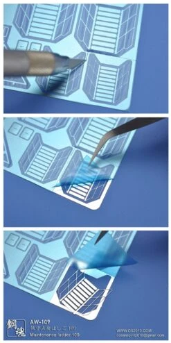 AW-109 GUNDAM & WEAPON MODEL DETAIL THRUSTER BUILDERS PARTS PHOTO ETCH ADD ON 15 AW-109 GUNDAM & WEAPON MODEL DETAIL THRUSTER BUILDERS PARTS PHOTO ETCH ADD ON -Model Circuit Shop AW109 5