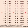Custom Eye Decal 1/12 12-B(1pc)