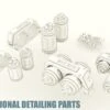 Apex Detailing Parts DP-X008 Grenades -Model Circuit Shop DP EX008A