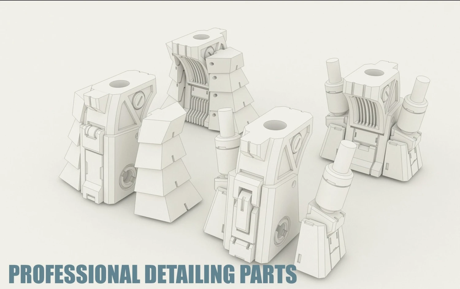 Apex Detailing Parts DP-X012 1/144 Waist 3 Apex Detailing Parts DP-X012 1/144 Waist