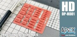 Apex Detailing Parts DP-H001 Detail Panels -Model Circuit Shop DP H001C