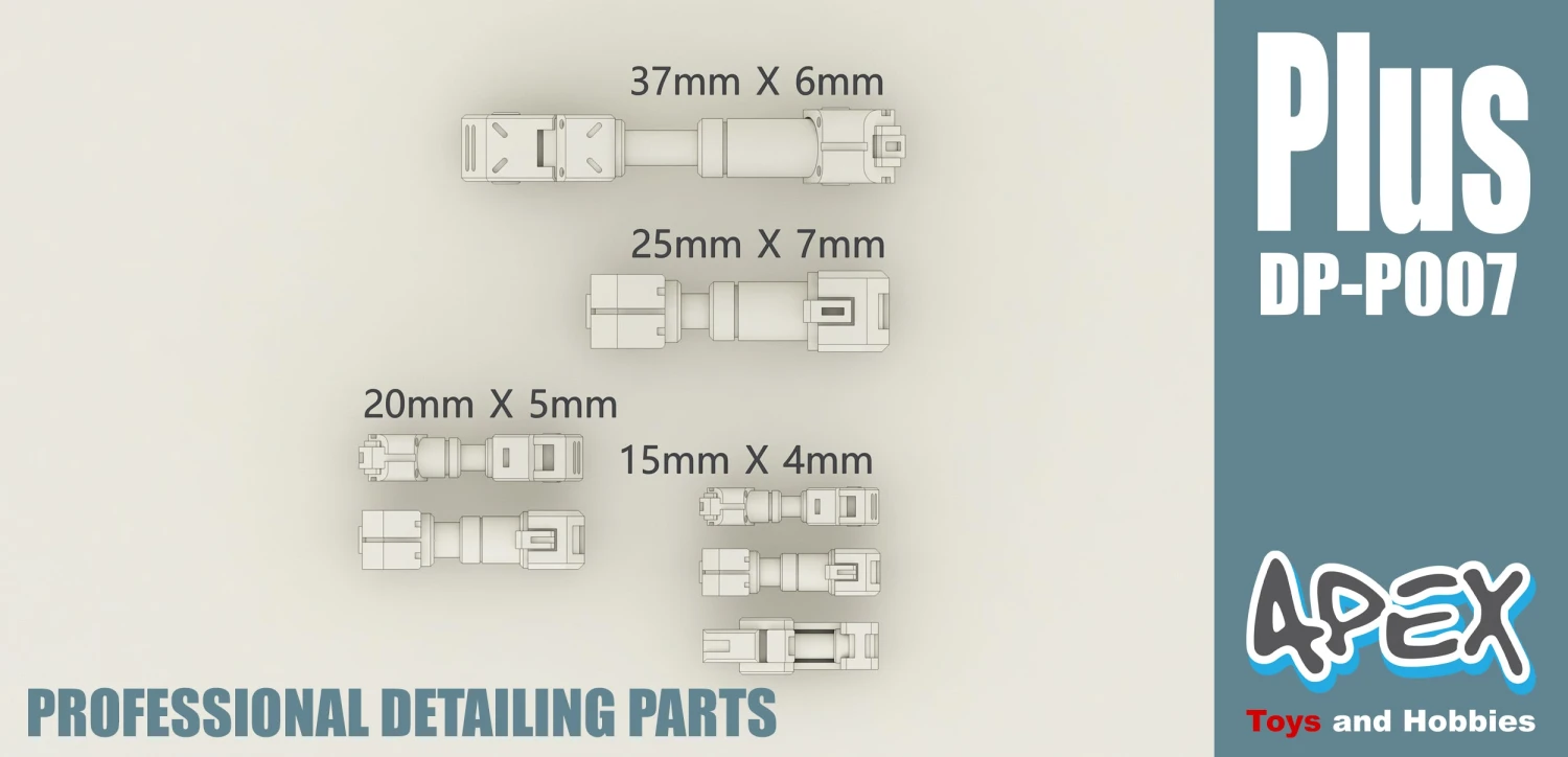 Apex Detailing Parts DP-P007 Detail Pistons Addon 4 Apex Detailing Parts DP-P007 Detail Pistons Addon - Image 2