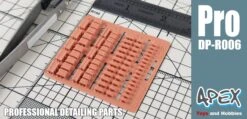 Apex Detailing Parts DP-R006 Detail Panels -Model Circuit Shop DP R006C
