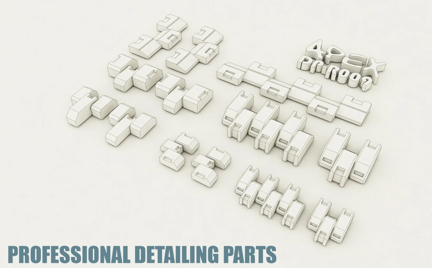 Apex Detailing Parts DP-R009 Armor Panel 3 Apex Detailing Parts DP-R009 Armor Panel