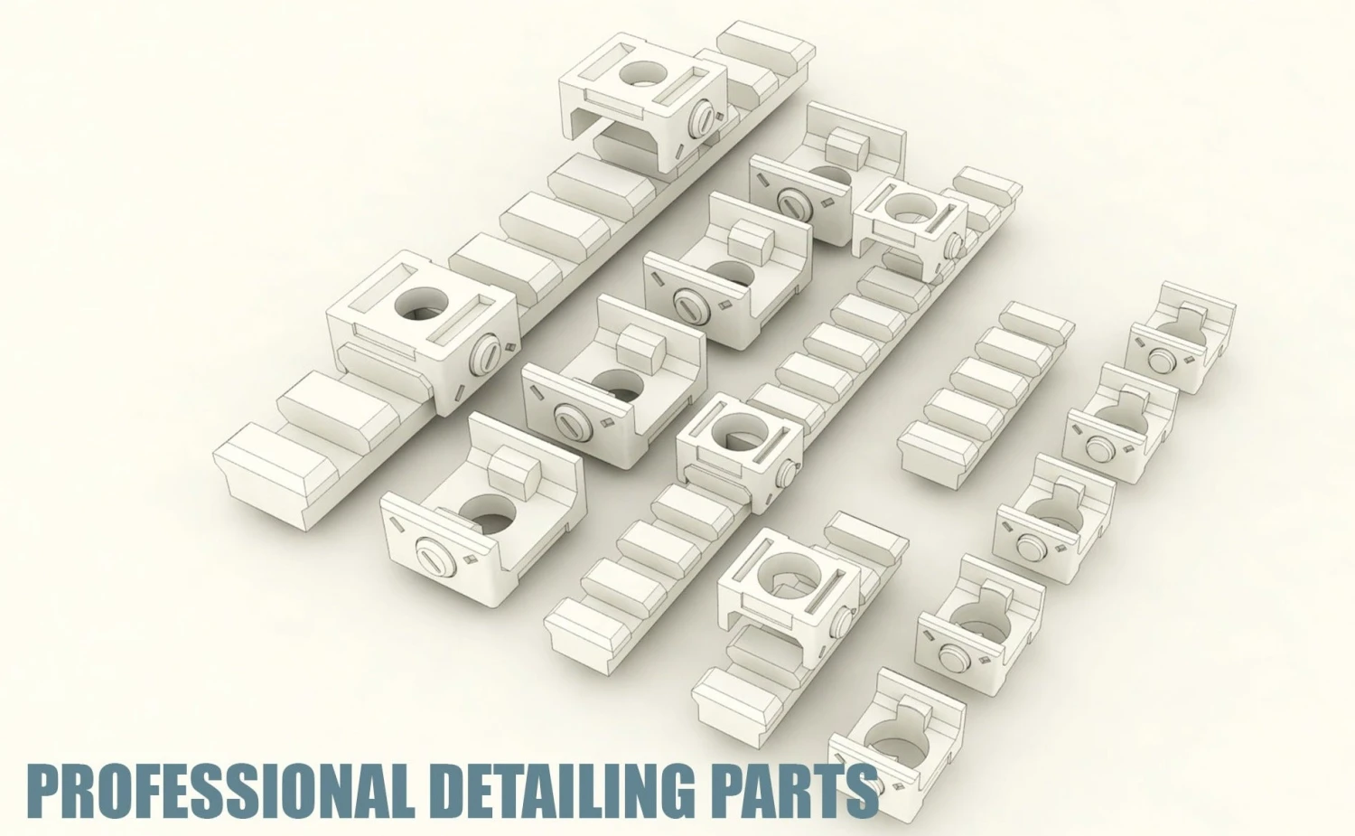 Apex Detailing Parts DP-R010 Detail Rail System 2 3 Apex Detailing Parts DP-R010 Detail Rail System 2