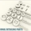 Apex Detailing Parts DP-R013 Detail Minus Molds -Model Circuit Shop DP R013A