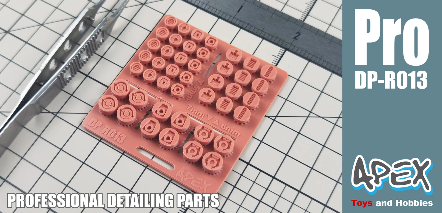 Apex Detailing Parts DP-R013 Detail Minus Molds 4 Apex Detailing Parts DP-R013 Detail Minus Molds - Image 2