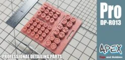 Apex Detailing Parts DP-R013 Detail Minus Molds 10 Apex Detailing Parts DP-R013 Detail Minus Molds -Model Circuit Shop DP R013C