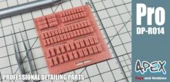 Apex Detailing Parts DP-P014 Detail Add-on 9 Apex Detailing Parts DP-P014 Detail Add-on -Model Circuit Shop DP R014C