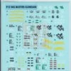 Mg Buster Gundam Water Slide Decal