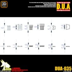 D.U.A Details Upgrade Accessories 035 -Model Circuit Shop G413 DUA035 003