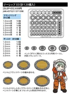 Gateless Etching Parts 03(Total 120pcs) -Model Circuit Shop GLEP 03 7