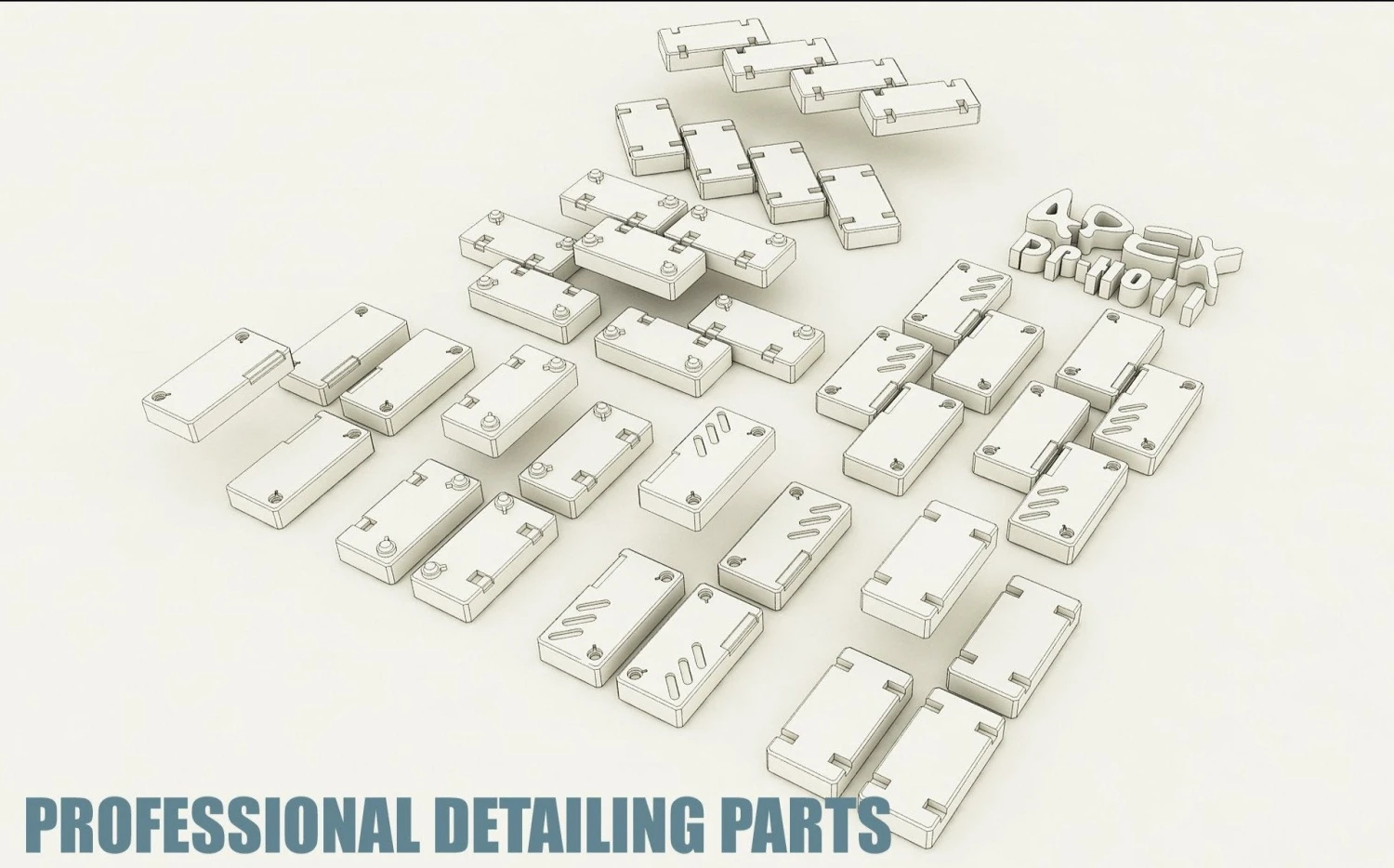 Apex Detailing Parts DP-H011 Arm Parts 3 Apex Detailing Parts DP-H011 Arm Parts