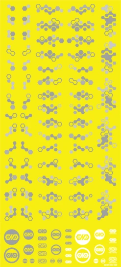 Hex Camouflage Decal 2 Gray (1 Sheet) 9 Hex Camouflage Decal 2 Gray (1 Sheet) -Model Circuit Shop HEXC2 GRE 3