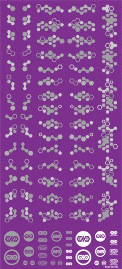 Hex Camouflage Decal 2 Gray (1 Sheet) 10 Hex Camouflage Decal 2 Gray (1 Sheet) -Model Circuit Shop HEXC2 GRE 4