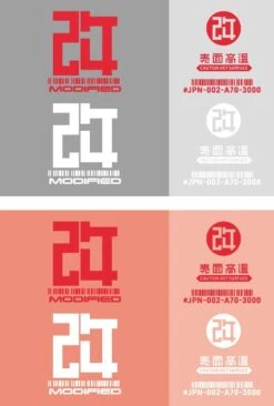 JPN DECAL 02 Red(1pc) -Model Circuit Shop JPN 02 RED 4