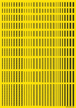 Line Decal 2 Dark Gray(1pc) -Model Circuit Shop LINED02 DGR3