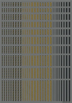 Line Decal 02 Dark Gray-Yellow(1pc) 8 Line Decal 02 Dark Gray-Yellow(1pc) -Model Circuit Shop LINED02 DRXYE2 1