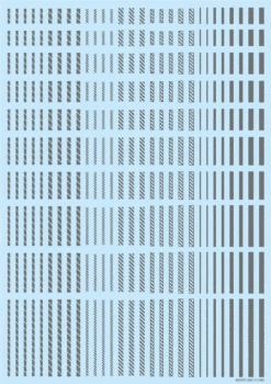 Line Decal 2 Gray(1pc)