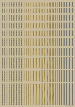 Line Decal 2 Gray + Yellow(1pc) 8 Line Decal 2 Gray + Yellow(1pc) -Model Circuit Shop LINED02 GRY3