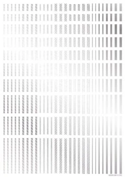 Line Decal 2 Silver(1pc) 9 Line Decal 2 Silver(1pc) -Model Circuit Shop LINED02 SIL3