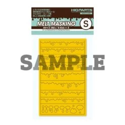 Precut Masking For Melt Paint Pattern S Size(3pcs) -Model Circuit Shop MEL MSK S3