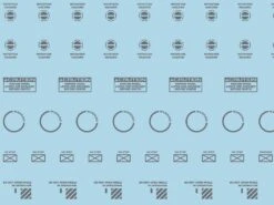 Mecha Decal 001-G USA Gundam X Child Of Mecha CARTOGRAF 1/100 -Model Circuit Shop Mecha Decal 001 G 100 02 1