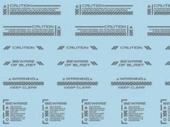 Mecha Decal 001-G USA Gundam X Child Of Mecha CARTOGRAF 1/100 -Model Circuit Shop Mecha Decal 001 G 100 03 1