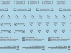 Mecha Decal 001-G USA Gundam X Child Of Mecha CARTOGRAF 1/100 -Model Circuit Shop Mecha Decal 001 G 100 04