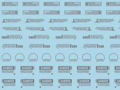 Mecha Decal 003-G USA Gundam X Child Of Mecha CARTOGRAF 1/100 -Model Circuit Shop Mecha Decal 003 G 100 04